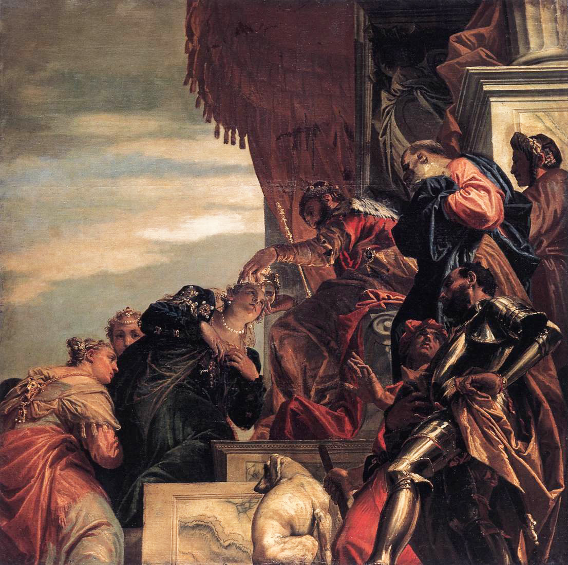 esther crowned by ahasuerus